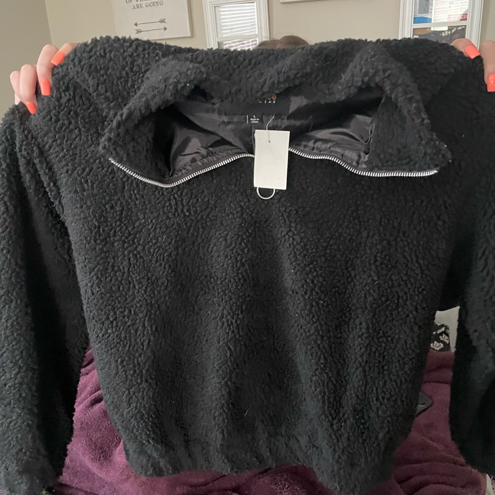 sherpa quarter zip